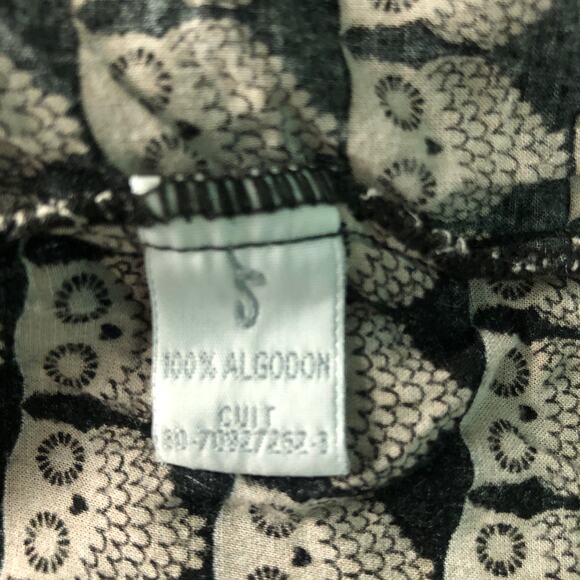 Out From Under Owl Print Novelty Button Down Sleeveless Top Size 40 - Picture 10 of 12